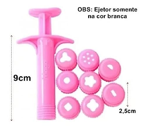 Extrusora/Ejetor Para Massas 10 Peças Mago