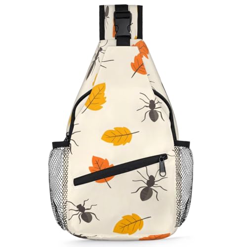 Bolso tipo bandolera unisex de poliéster para viaje y trekking