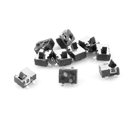 Interruptor de tacto SMD de 4 pines Sourcingmap a13070200ux0692 pulsador SPST para microcircuitos 2