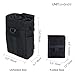 EXCELLENT ELITE SPANKER Molle Dump Pouch Drawstring Magazine Utility Pouch Folding Dump Pouch Waist Bag(Black)