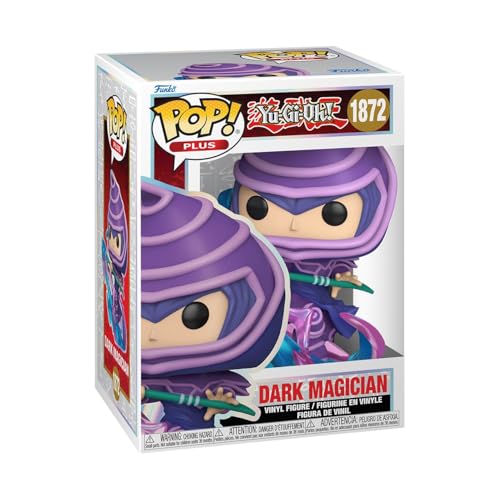 Funko Pop! Plus Animation: Yu-Gi-Oh!- D Dark Magician - (Atk) - Figura de Vinilo Coleccionable - Idea de Regalo - Mercancia Oficial - Juguetes para Niños y Adultos - Anime Fans