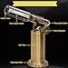 FunOwlet Refillable Butane Torch Lighter, Premium Metal Soldering Blow Torches with Adjustable Precision Flame for Kitchen Culinary Cooking, Creme Brulee, Industrial Welding DIY - Gas Not Included