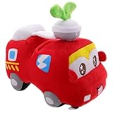 Excellente idée cadeau : ce camion de pompiers en peluche est un cadeau idéal pour les anniversaires, les fêtes et autres occasions spéciales. de véhicule de chantier tout doux