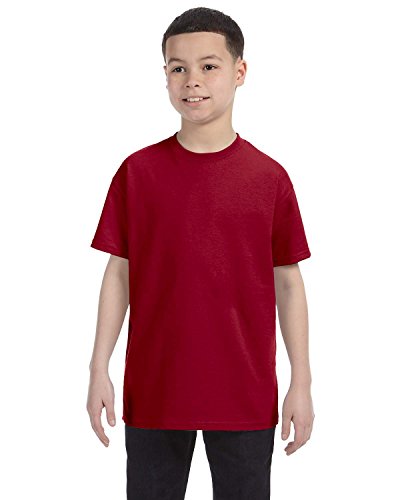 Heavy Cotton T-Shirt (G500B) Cardinal Red, XS