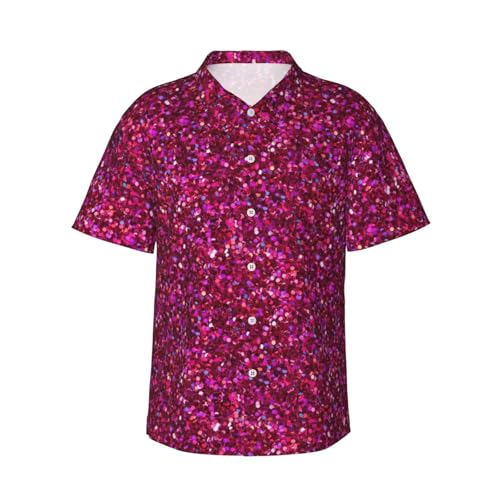 Chemise hawaïenne homme à motif pailleté pour briller lors de vos mariages et vacances d'été