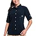 Haimont Women's UPF 50+ Sun Protection Long Sleeve Shirts Hiking Fishing Shirts, Quick Dry Lightweight Cooling Shirts Dark Blue XL