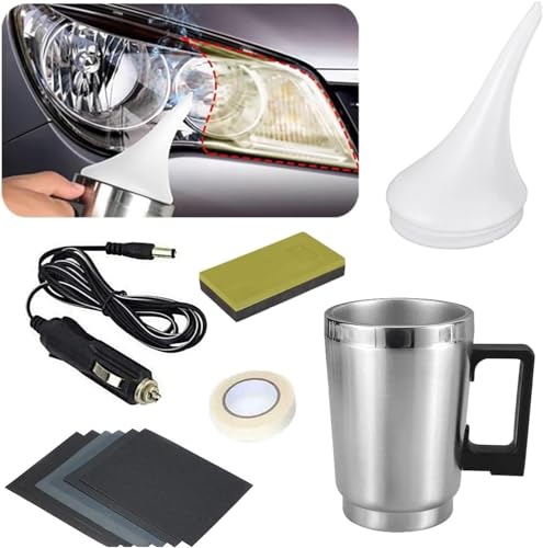 MILIWAN Car Headlight Restoration Kit