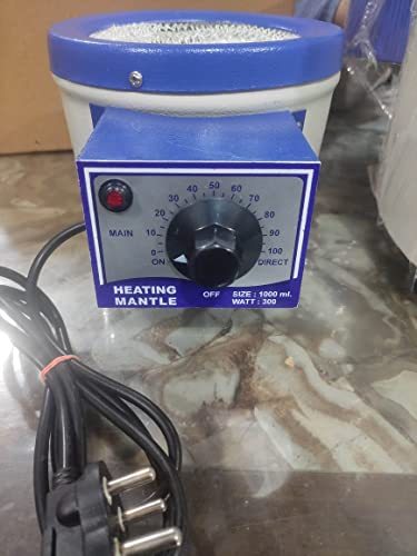 Image of Laboratory Heating mantle || Electric Burner for Flasks || Heating mentle suitable for distillation appratus (1000ML-300 WATT)