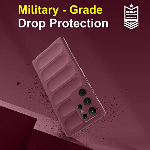 Image of Zapcase Back Case Cover for Samsung Galaxy S26 Ultra 5G | Compatible for Samsung Galaxy S26 Ultra 5G Back Cover | Liquid Silicon Magic Case with Camera Protection | Plum