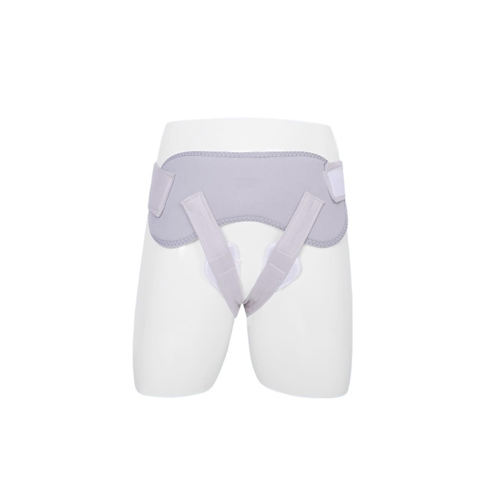 Fascia Per Ernia Inguinale Uomo, Fascia Ernia Ombelicale Uomo, Cinto Ernia Inguinale, Tessuto Traspirante, Cintura Regolabile con Cuscinetto di Compressione Rimovibile Per Ernie A Doppio Sport