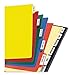 Avery 23084 Heavy Duty Plastic Dividers, Letter Size, Multicolor, 8-Tabs/Set