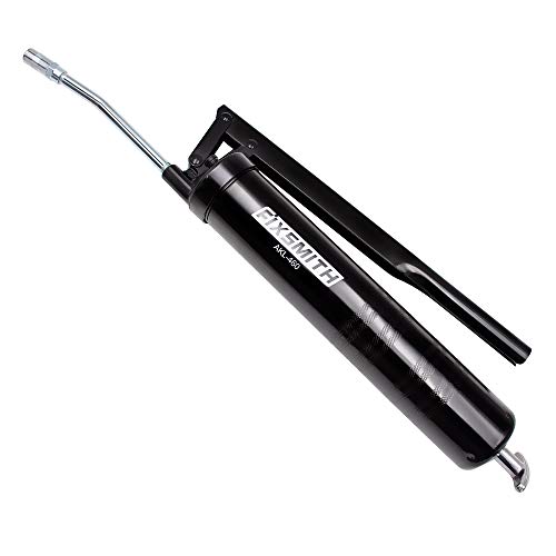 Fixsmith AUTOMAN PRO Professional Lever Action Grease Gun- Heavy Duty Construction-10,000 Psi Max Pressure,Includes 12 Inch Reinforced Flex Hose & 7 Inch Rigid Extension,2-Way Loading-14 Oz.Cartridge & Bulk Fill. thumb #2