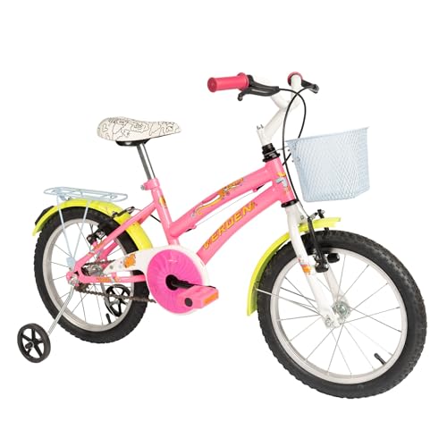 Verden Bicicleta Infantil Lolla Capivara Aro 16 com cestinha, bagageiro com Selim para colorir