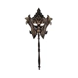Beistle 54206 Glittered Mask with Stick