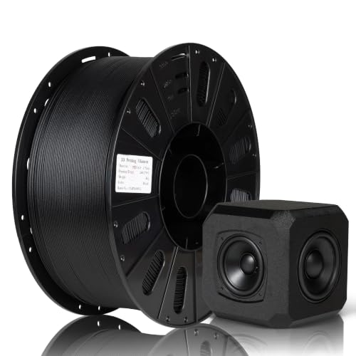 Image of TINMORRY PETG-GF Glass Fiber PETG Filament 1.75mm, 3 KG, Frosted Black