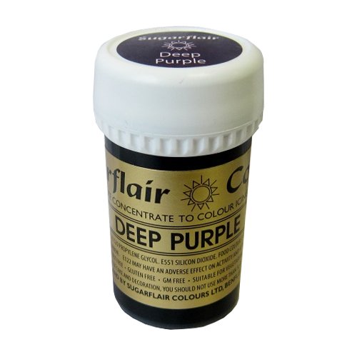 Sugarflair Spectral Paste Deep Purple (Pack of 20)