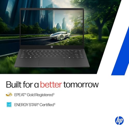 Image of HP 14s Intel Celeron Dual Core N4500 Laptop (8GB /512GB SSD /Win 11) 14.0 inch HD Display, MSO 24, Black, 1.46kg, DQ3149TU Thin and Light Business Laptop