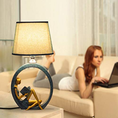 Table Lamp Reading Girl Table Lamp Modern Standing Desk Light For Bedroom Study Bedside Lamp Led Light Home Decor Nightstand Lamp #TOP5