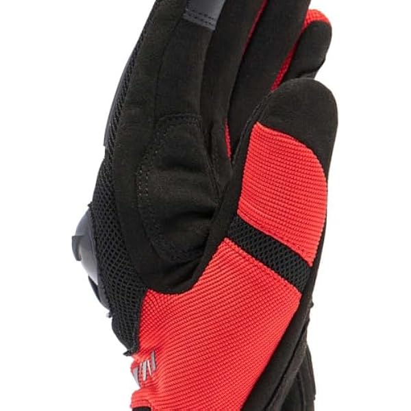 DAINESE Mig 3 Air Gloves летние мотоциклетные перчатки вентилируемая ткань защита на костяшках сенсорный экран мужские черный красный лава XXXL