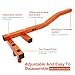 XiTuanYuan Deck Straightening Tool, Heavy Duty Steel Adjustable Deck Tool, Deck Bender for Straightening Bent Boards to Tighten Gaps, Removable Storage Deck Tool