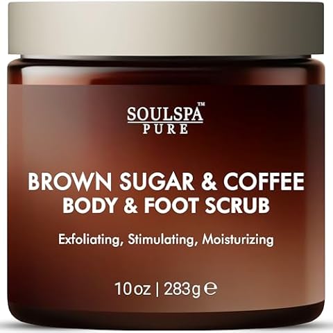 SOULSPA PURE Brown Sugar & Coffee Scrub Cover