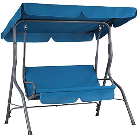 CASARIA® Hollywood Canopy Swing Chair for Two Cover