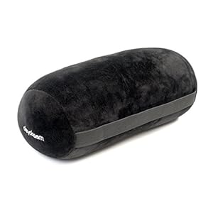 Daydream Nekrol – reiskussen nekkussen neksteunkussen met microparels van zacht Nicki zwart N-8001