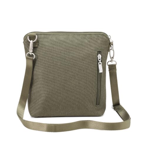 Image of Baggallini Modern Pocket Crossbody Bag for Women, 8.5 inchx8.5 inch Handbag Purse with RFID, Lightweight Water-Resistant