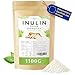 Produktbild Inulin Pulver Präbiotika Ballaststoffe 1100g (1,1kg) Anbau in Europa Zichorien Wurzel vegan