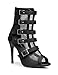 BREXLI Women's Peep Toe Dance High Heels 3.5