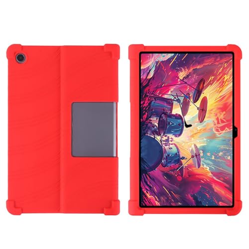 Hülle für Lenovo Tab Plus 11.5 TB351FU - Leichte, kinderfreundliche, stoßfeste Schutzhülle silikonhülle für Lenovo Tab Plus 11.5 Zoll TB351FU (Rot)