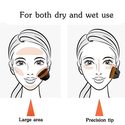 Blingtoman Foundation Makeup Brush Flat Top Kabuki Hexagon Face Blush Liquid Powder Foundation Brush For Blending Liquid, Cream Or Flawless Powder Cosmetics With Bonus Protective Case  (Pink) #TOP6