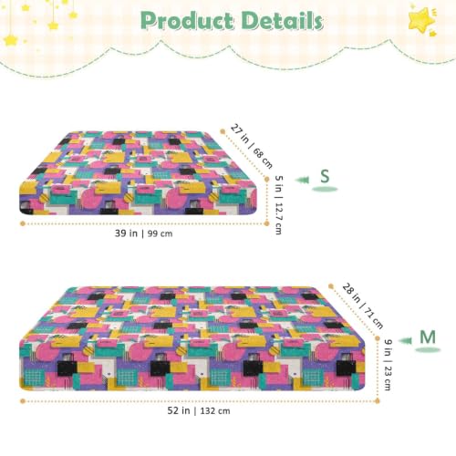Drap imperméable berceau rétro pour la sieste de bébé garçon - 4