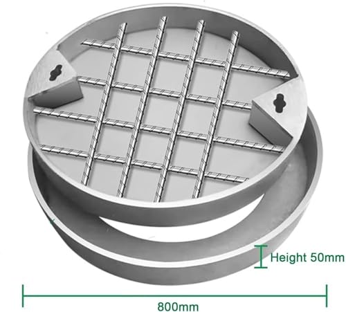 Regard de visite robuste en acier inoxydable 800mm de qualité supérieure