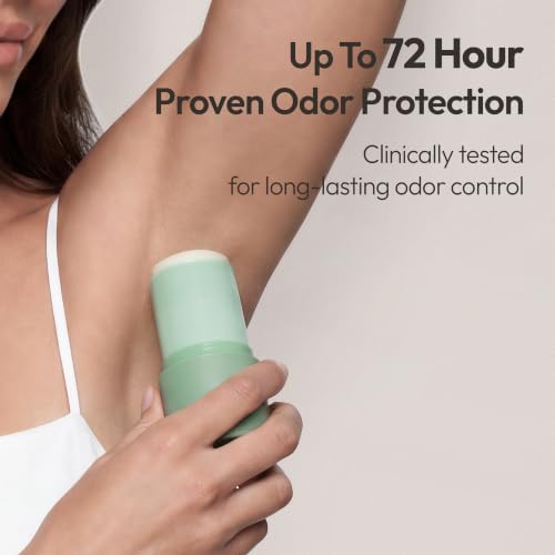 Image of KUNDAL Korean Skin Care Perfumed Deodorant Stick, Woody Garden, 1.09 oz - 72 Hour Odor Care, Tea Tree Leaf Extract, Oil Control & Moisturizing Care, Comfort-Feel Formula