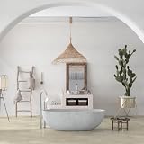 GERFLOR Dalle clipsable de sol PVC sous couche intégrée effet pierre sandy stone Senso Premium Rigid Acoustic   2.04 m²