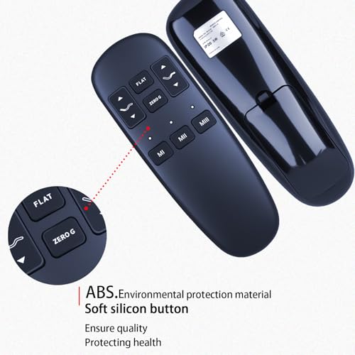 Télécommande premium pour lit ajustable Blissful Nights e3 YYOJ26 et cadre ZZZEN E3 Zero Clearance
