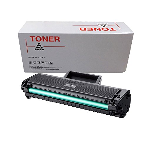 Toner Samsung Tóner MLT-D1042S Negro Compatible con Samsung ML1660, ML1665, Scx3200, SCX1670, Capacidad: 1500 páginas