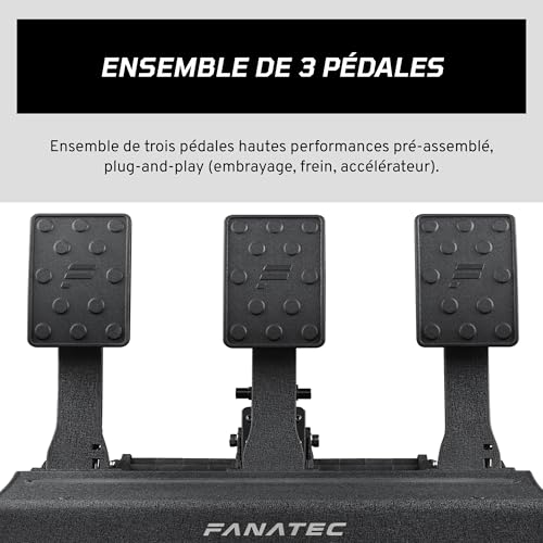 CSL Elite Pedals V2 ensemble 3 pédales load cell sim racing PC PS5 - 2