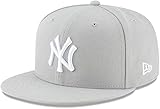 New Era MLB 59FIFTY Team Color Authentic Collection Fitted On Field Game Cap Hat (8, New York Yankees Gray)