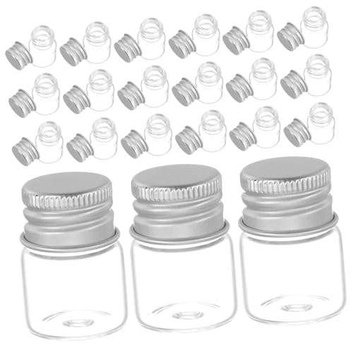 Récipients étanches en verre pour échantillons et huiles finissez-en avec les fuites de flacons