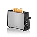 Produktbild Cloer 3890 Single-Toaster, Minitoaster für 1 Toastscheibe, 600 W, Auftau-Funktion, Krümelschublade, Nachhebevorrichtung, mattiertes wärmeisoliertes Edelstahlgehäuse