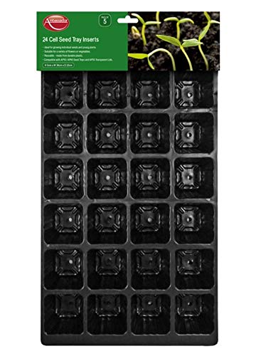 Pack Of 5 24 Cell Seed Tray
