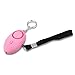 Produktbild Schramm® Taschenalarm pink Panikalarm Selbstschutz 130db Schlüsselanhänger Taschenlampe Taschen Alarm Schlüssel Panik Selbstverteidigung
