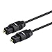 12 FT Digital Audio Optical TOSLink Cable Optic 12ft