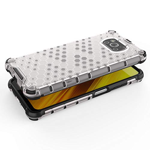 Image of Glasgow Back Case Cover Designed for Poco X3 Pro - Transparent