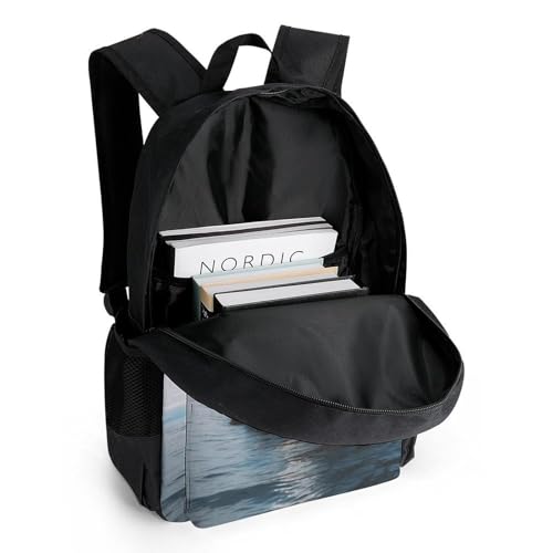 Mochila ligera deportiva de viaje para mujer y hombre miniatura 5