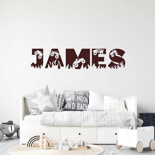 Vinilo decorativo Megapolis Monster Truck para pared miniatura 3