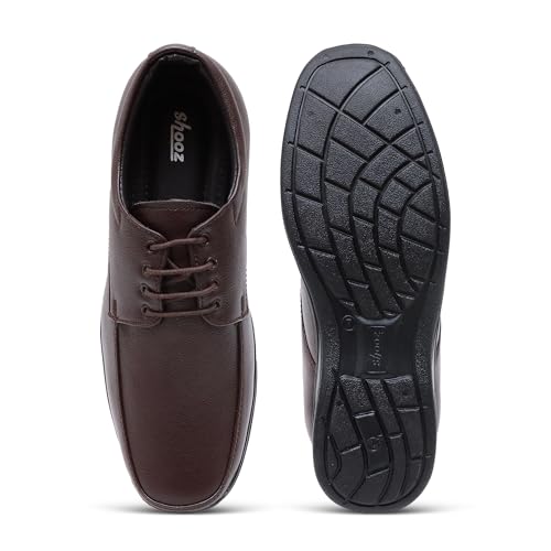 Image of Men's Faux Leather Lace Up Formal Shoes | Office Shoes