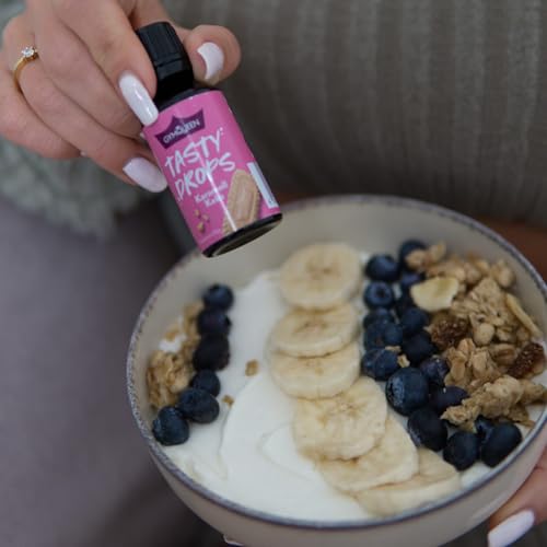 GymQueen Tasty Drops, Bueno Queen, Flavour Drops ohne Kalorien, 30ml